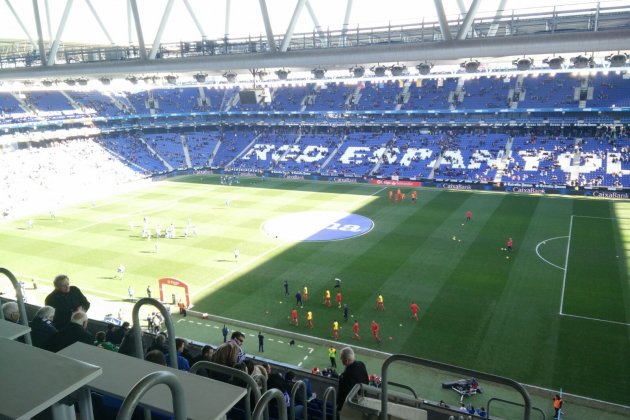 RCDE Stadium Espanyol Sevilla Jordi Carné RCDE Stadium Espanyol Sevilla Jordi Carné