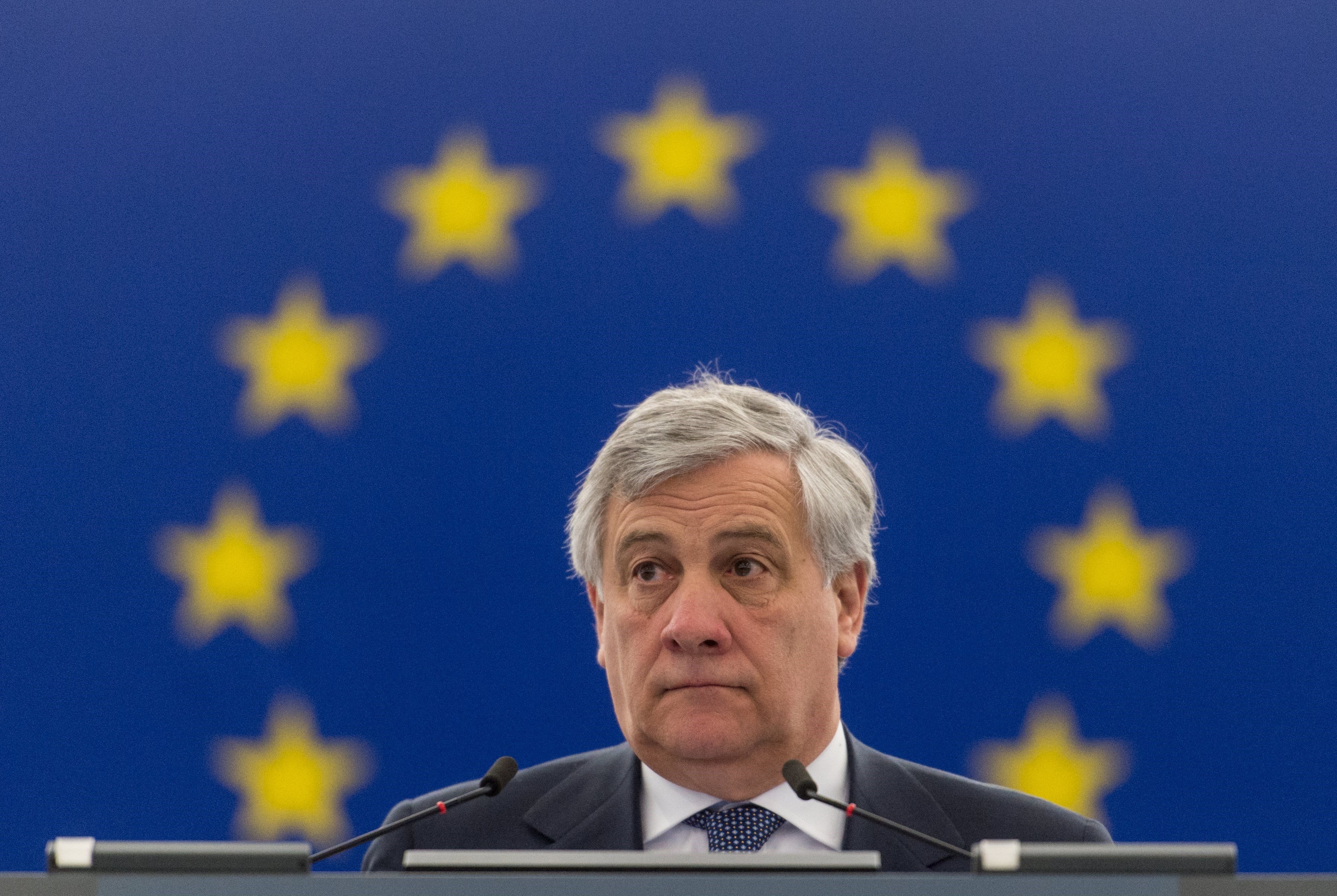 The day that Antonio Tajani revealed his sympathy for a Catalan unionist group