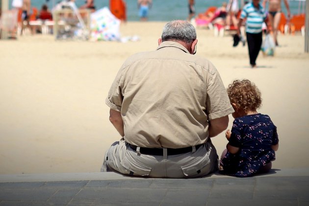 abuelo niña Mary Blackwey