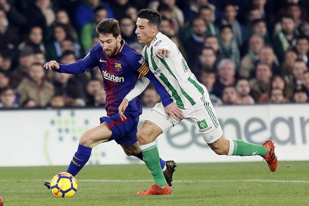 Leo Messi Cristian Tello Barça Betis   EFE