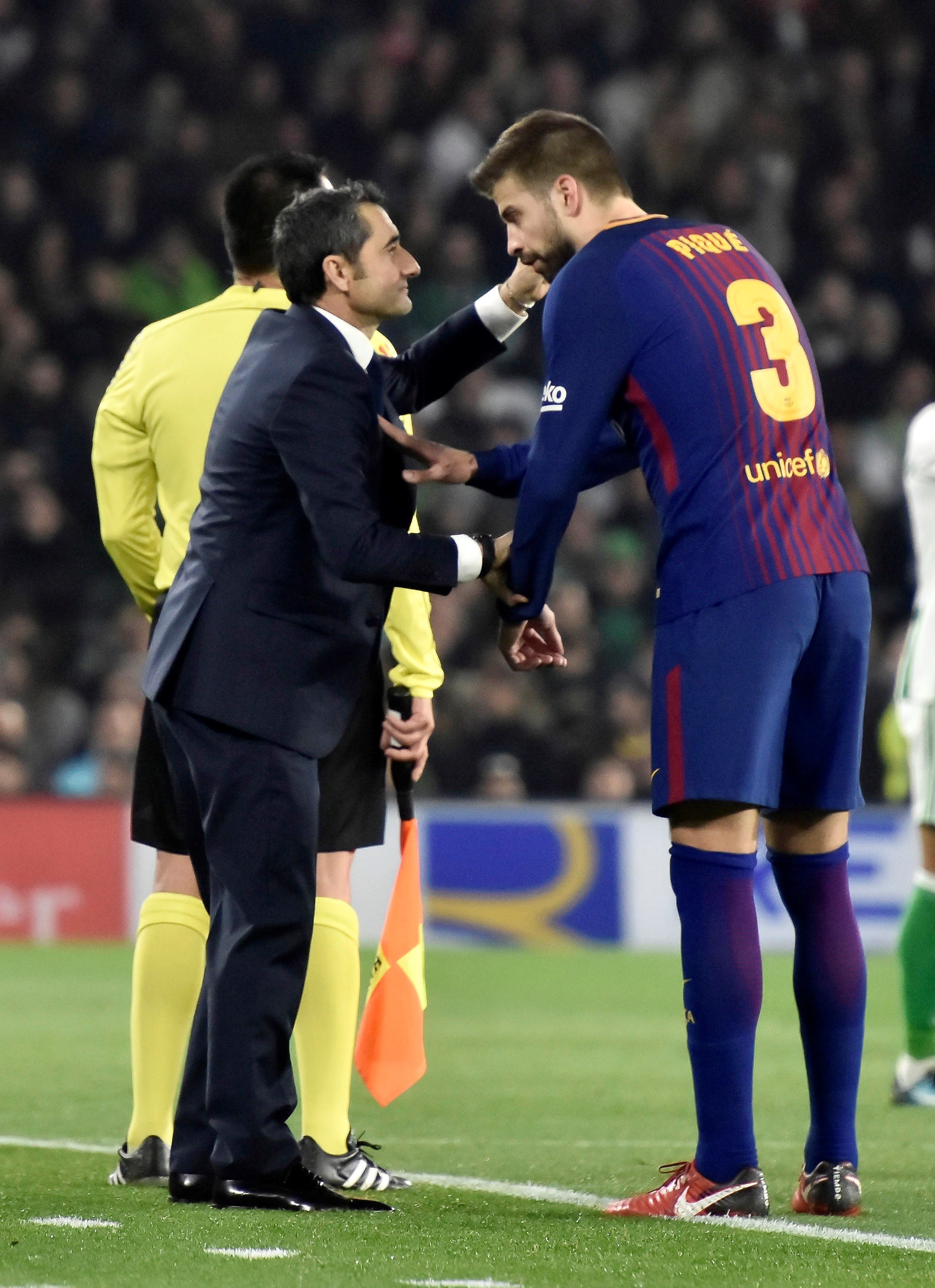 Valverde valora a Piqué como presidente: "Lo critican por eso"