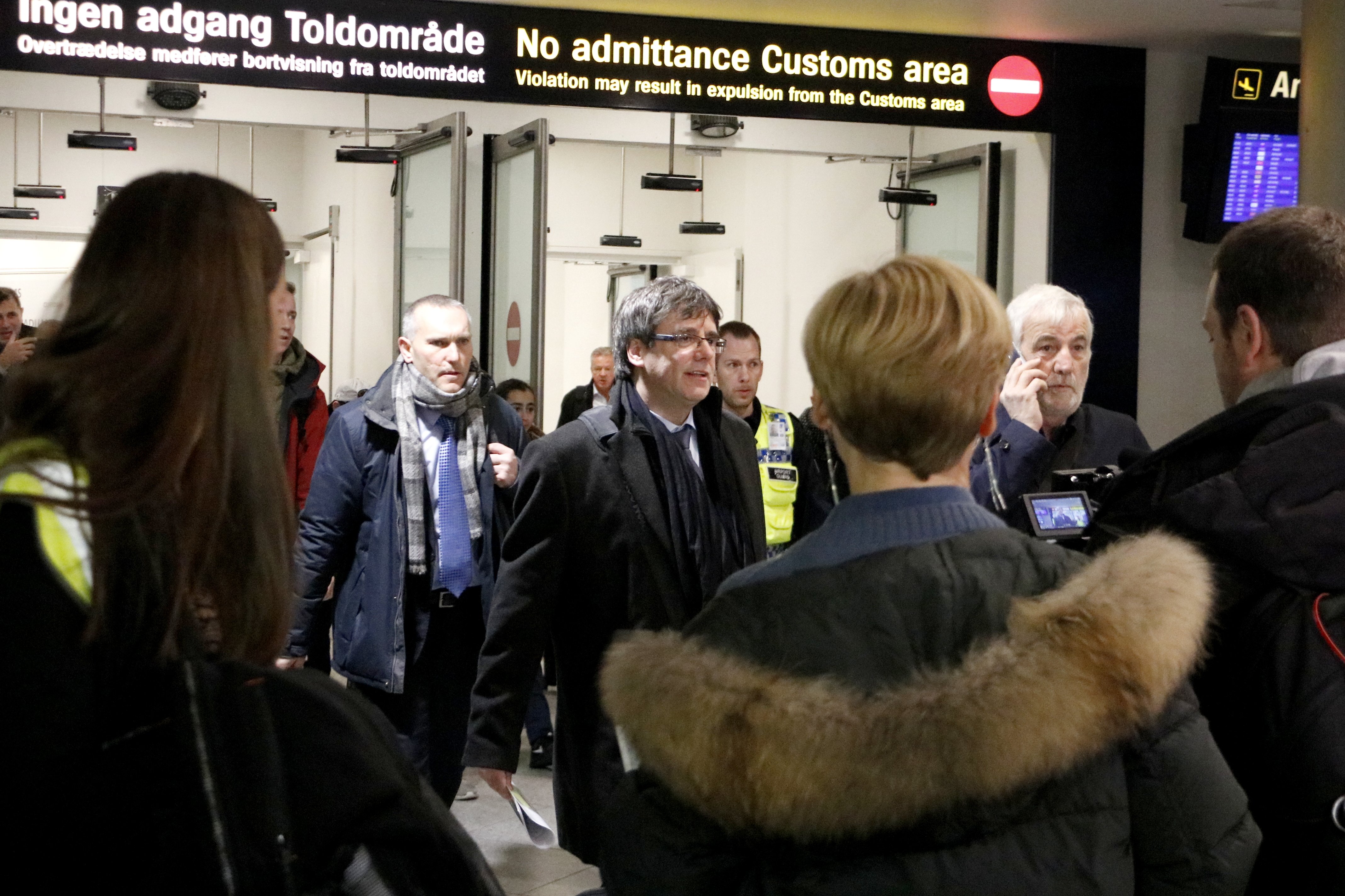 Puigdemont ya está en Copenhague