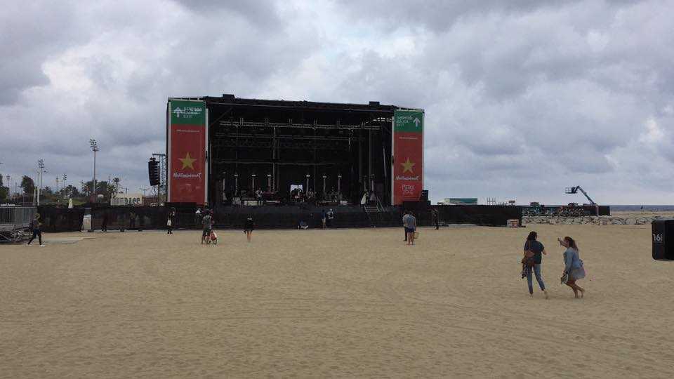 La lluvia obliga a reprogramar algunos conciertos de la Mercè