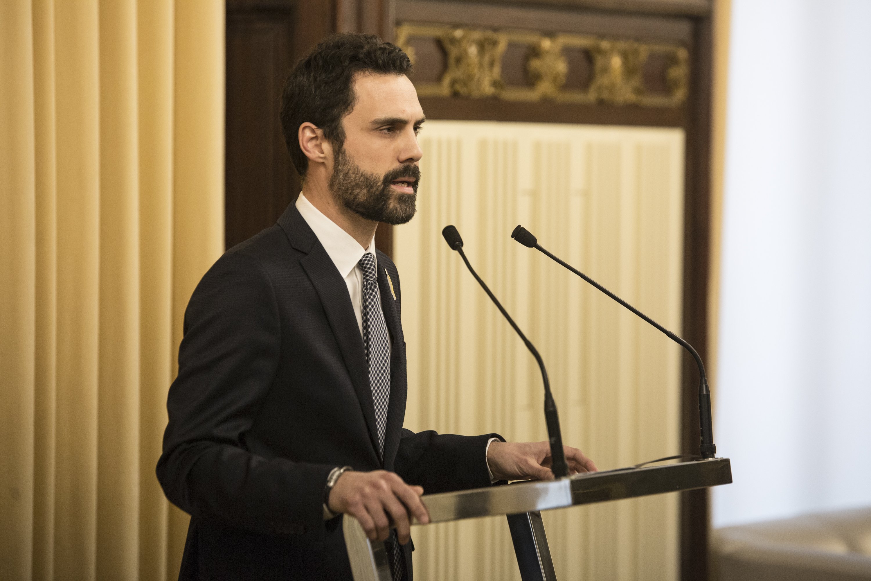 El Estado impide la reunión Torrent-Puigdemont en la Delegación de la Generalitat