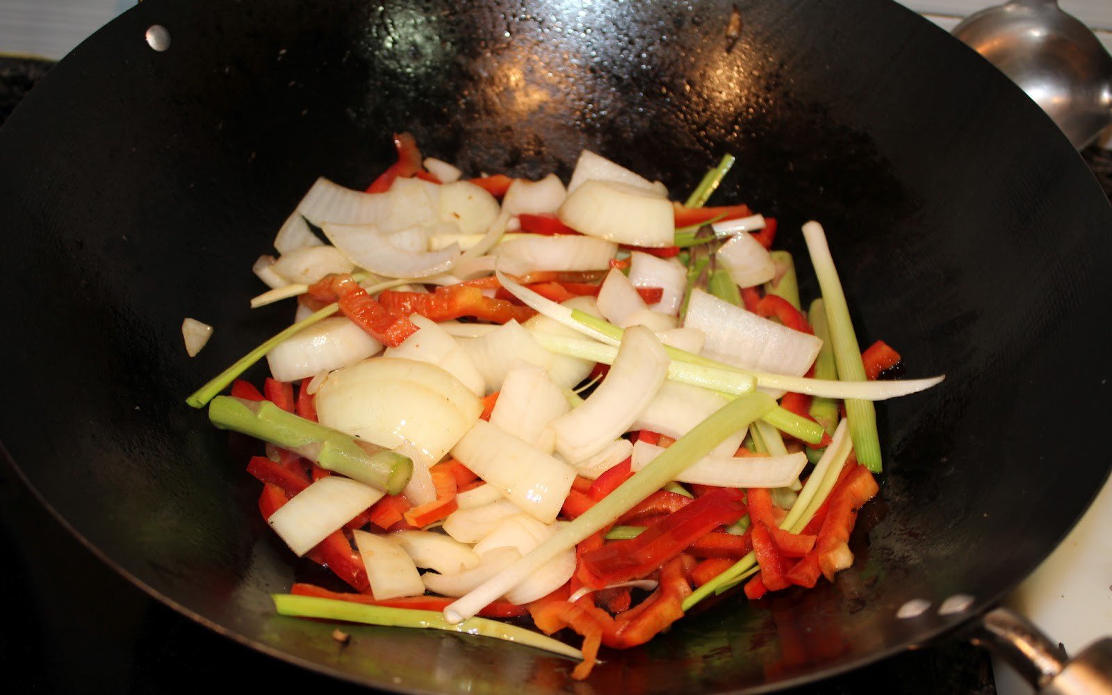 wok verdura xampinyons gambes pas13