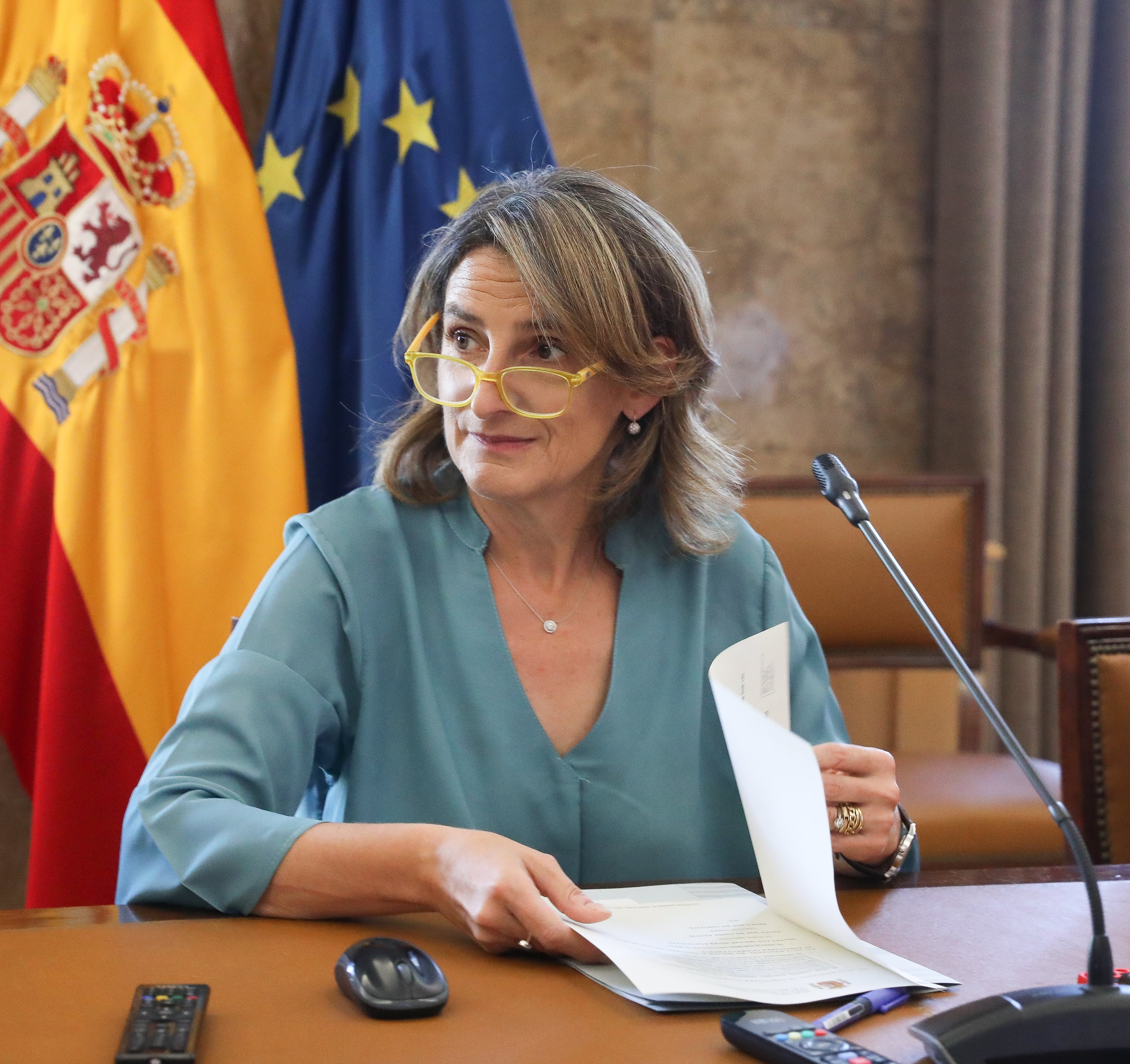 Teresa Ribera alardea del nuevo MidCat, el BarMar: "Tiene vocación europeísta y solidaria"