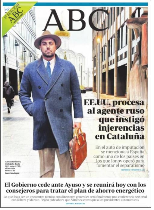 abc portada 8 agost abc portada 8 agost