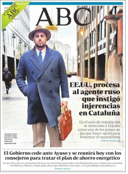 abc llevada|traída 8 agosto