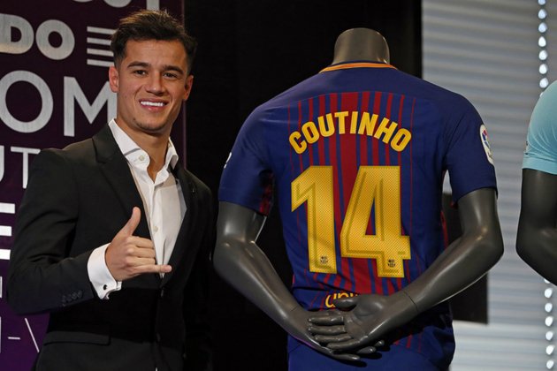 coutinho numeroo   fcb