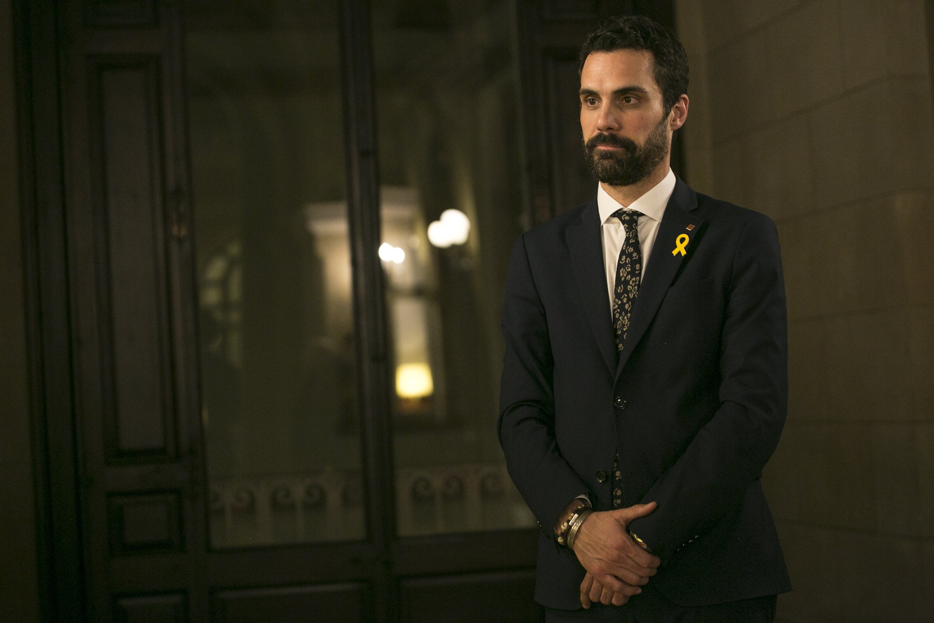 Torrent es reuneix amb els familiars dels presos polítics