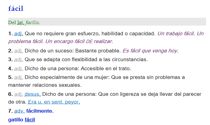 DLE  fácil   Diccionario de la lengua española   Edición del Tricentenario