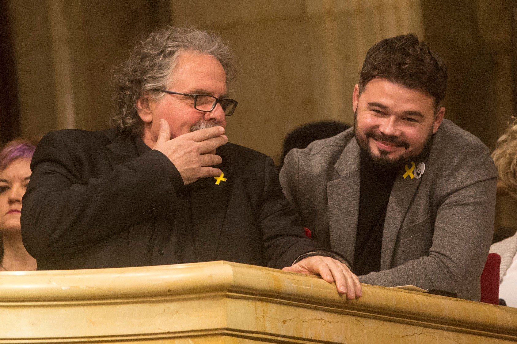 Rufián: "La propera roda de premsa que la facin des d'Ankara"