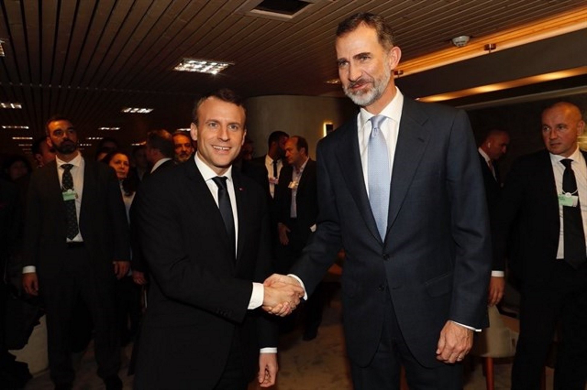 King Felipe VI and Macron spoke about Catalonia