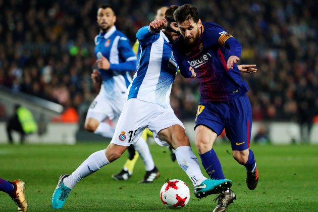 Leo Messi Copa a Barça Español EFE