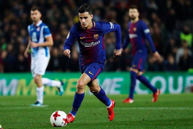 Philppe Coutinho debut Barça Espanyol EFE