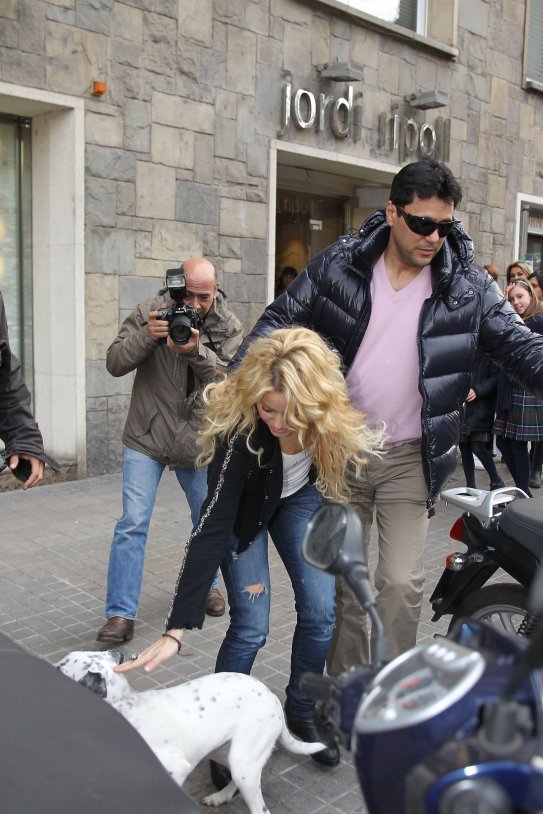 shakira perruqueria barcelona gtres