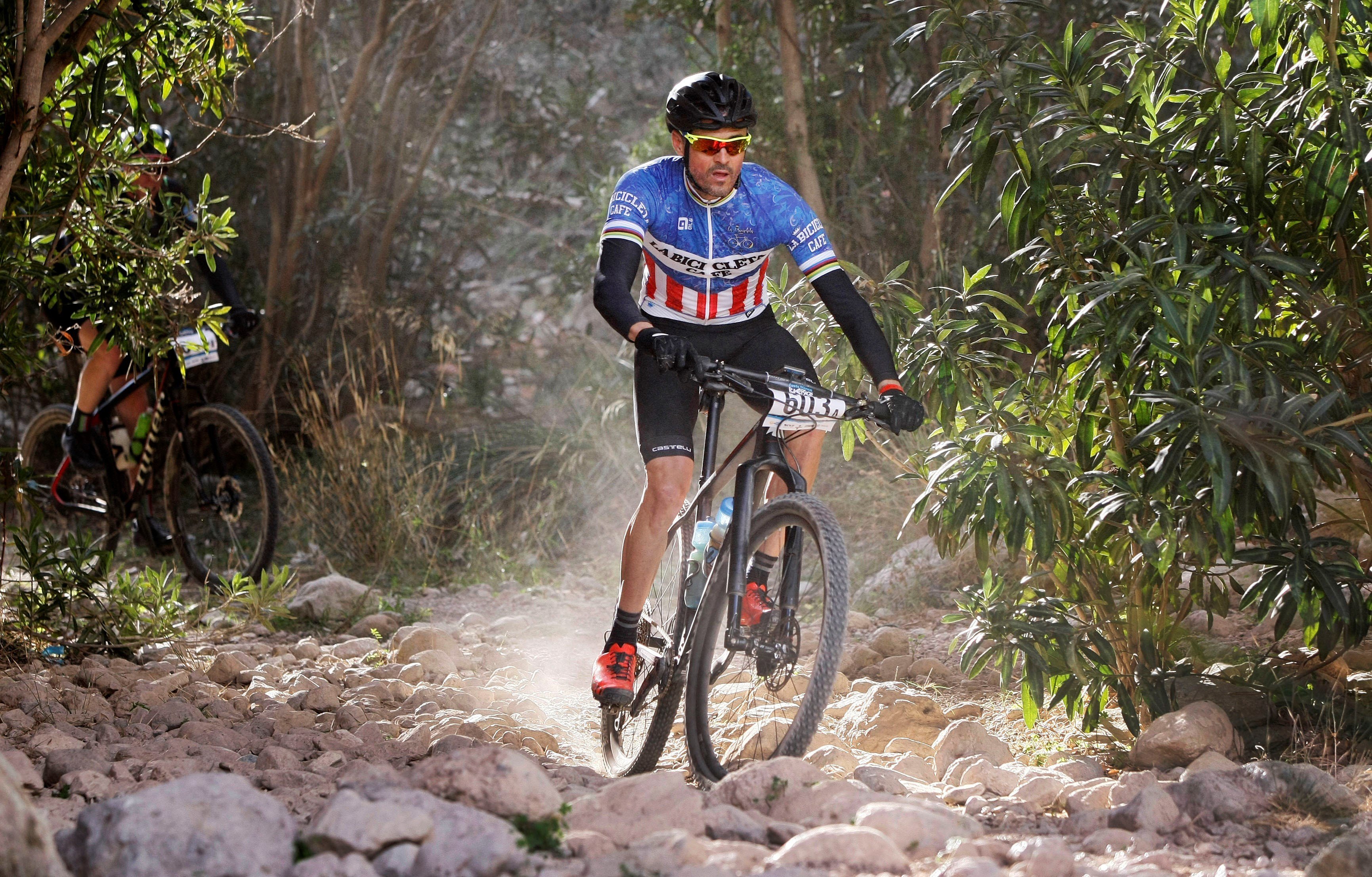 Luis Enrique, participant de luxe en una prova ciclista de muntanya