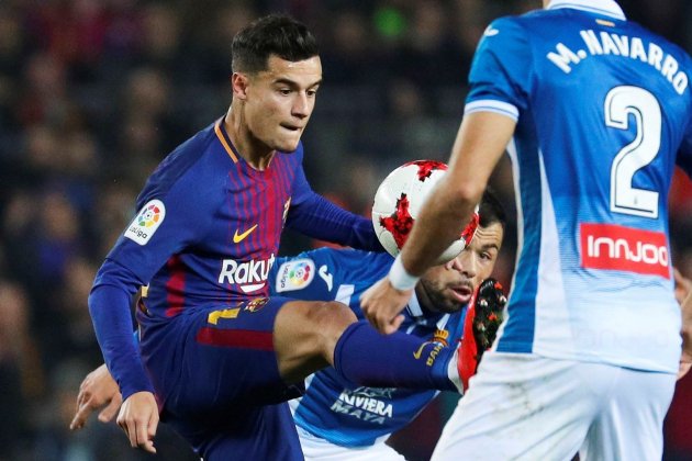 Coutinho Barça Espanyol Copa EFE