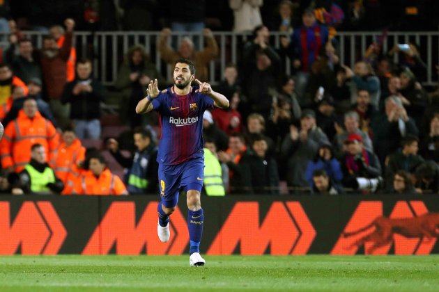 Suarez gol barça alabas EFE