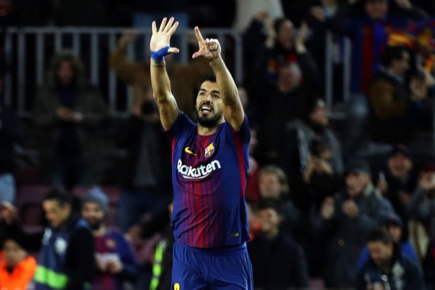 Suarez celebracio gol barça alabas efe