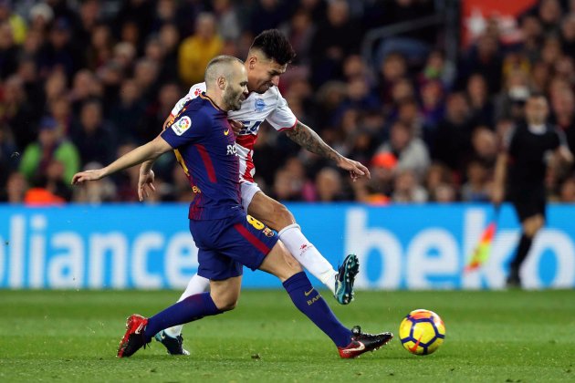 Iniesta Camp Nou Barça EFE