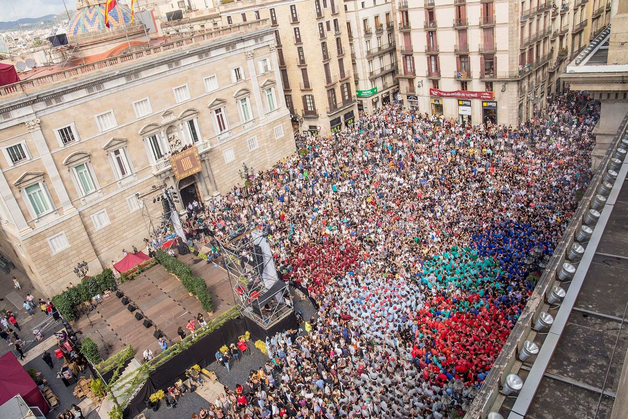 Més d'un milió de persones fan viva la Mercè