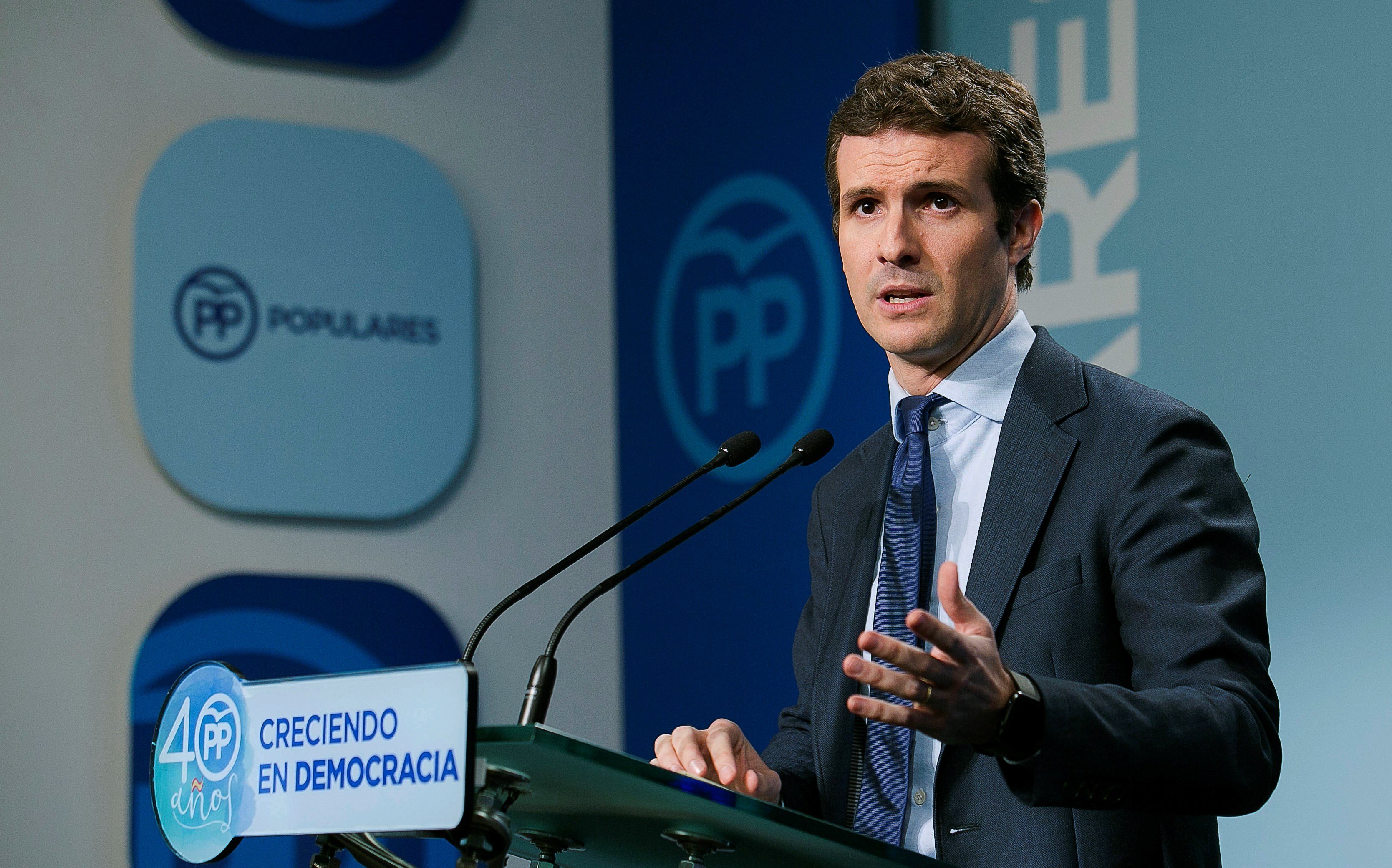 Pablo Casado: "No em fan pena les famílies dels presos"