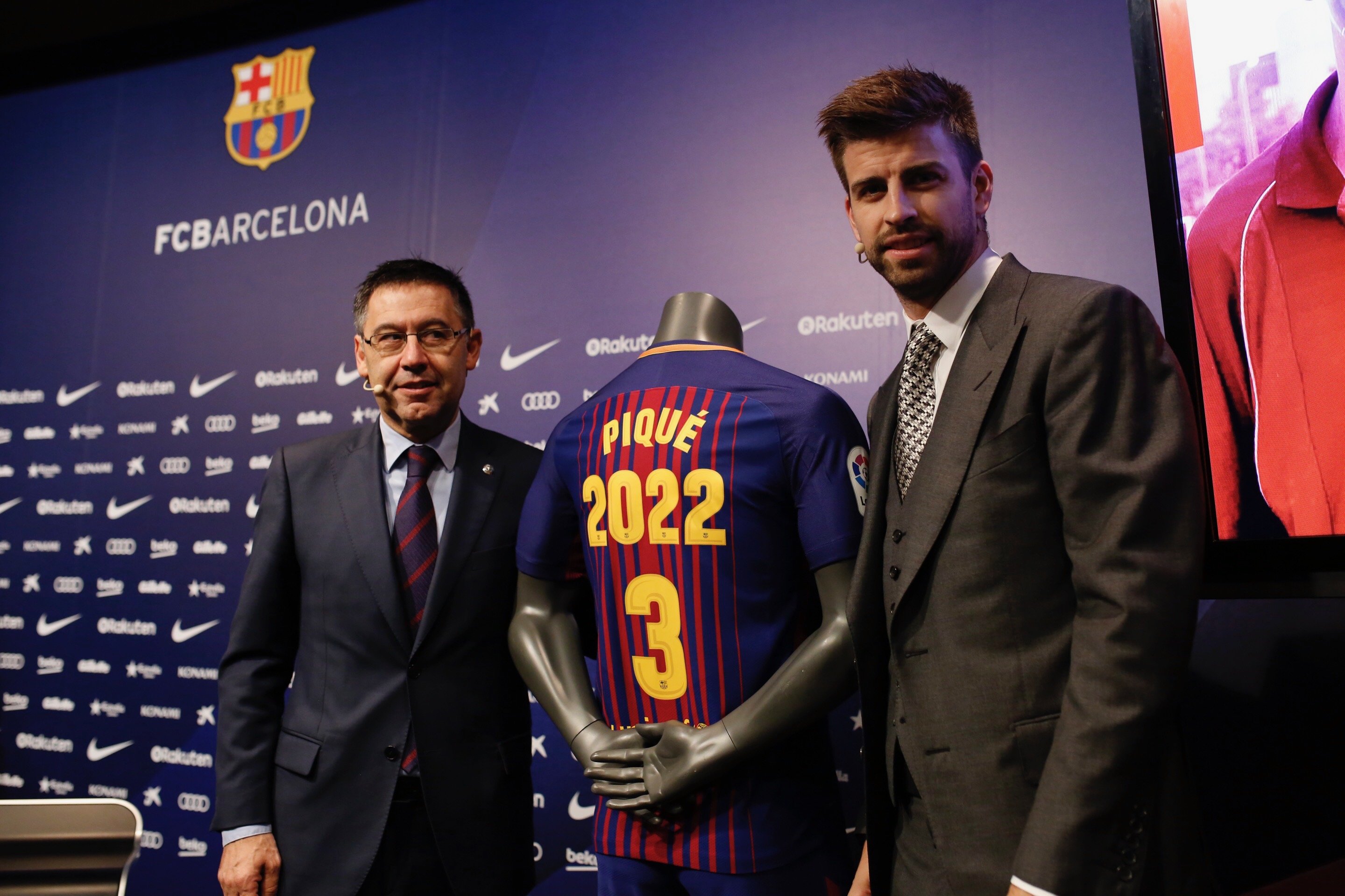 Piqué destrossa Bartomeu i parla sobre la moció: "El club està més viu que mai"