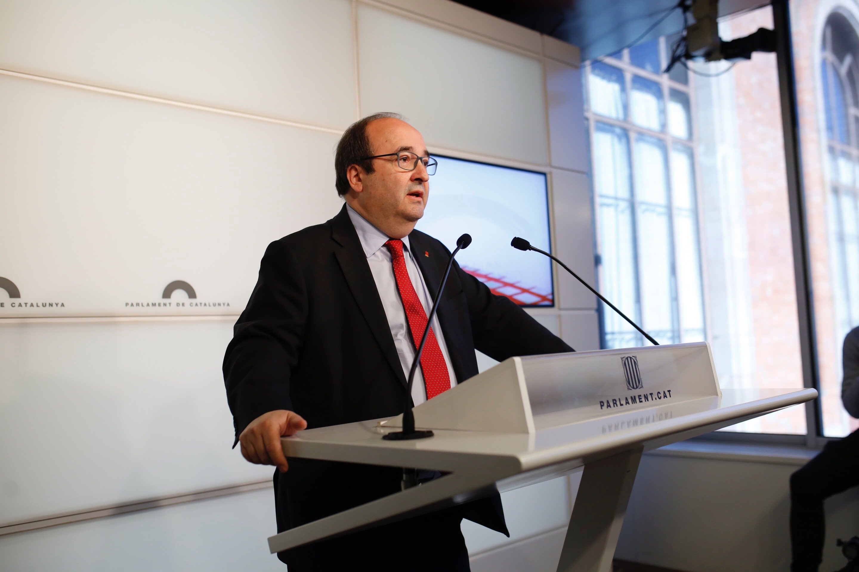 Iceta: "No podem escollir un president que estigui a la presó"