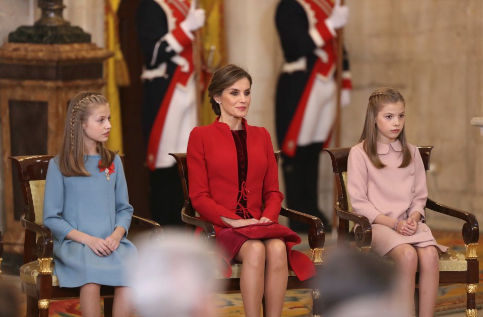 Letícia, Elionor y Sofia EFE