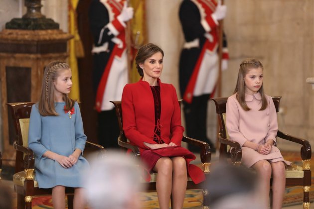 Letícia, Elionor y Sofia EFE