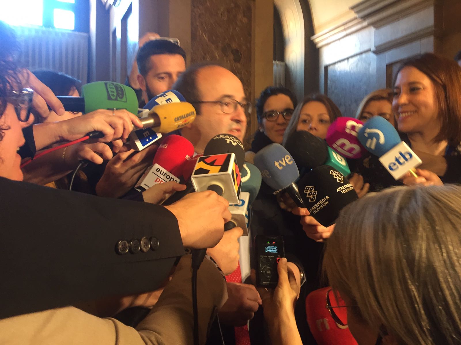 Iceta asegura que algunos independentistas también piden otro candidato