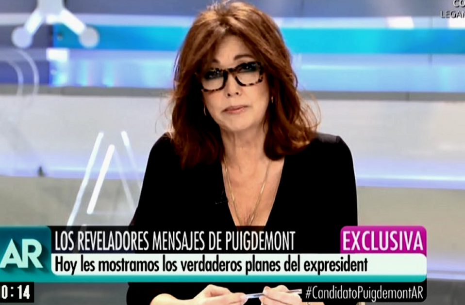 ana rocía mensajes telecinco