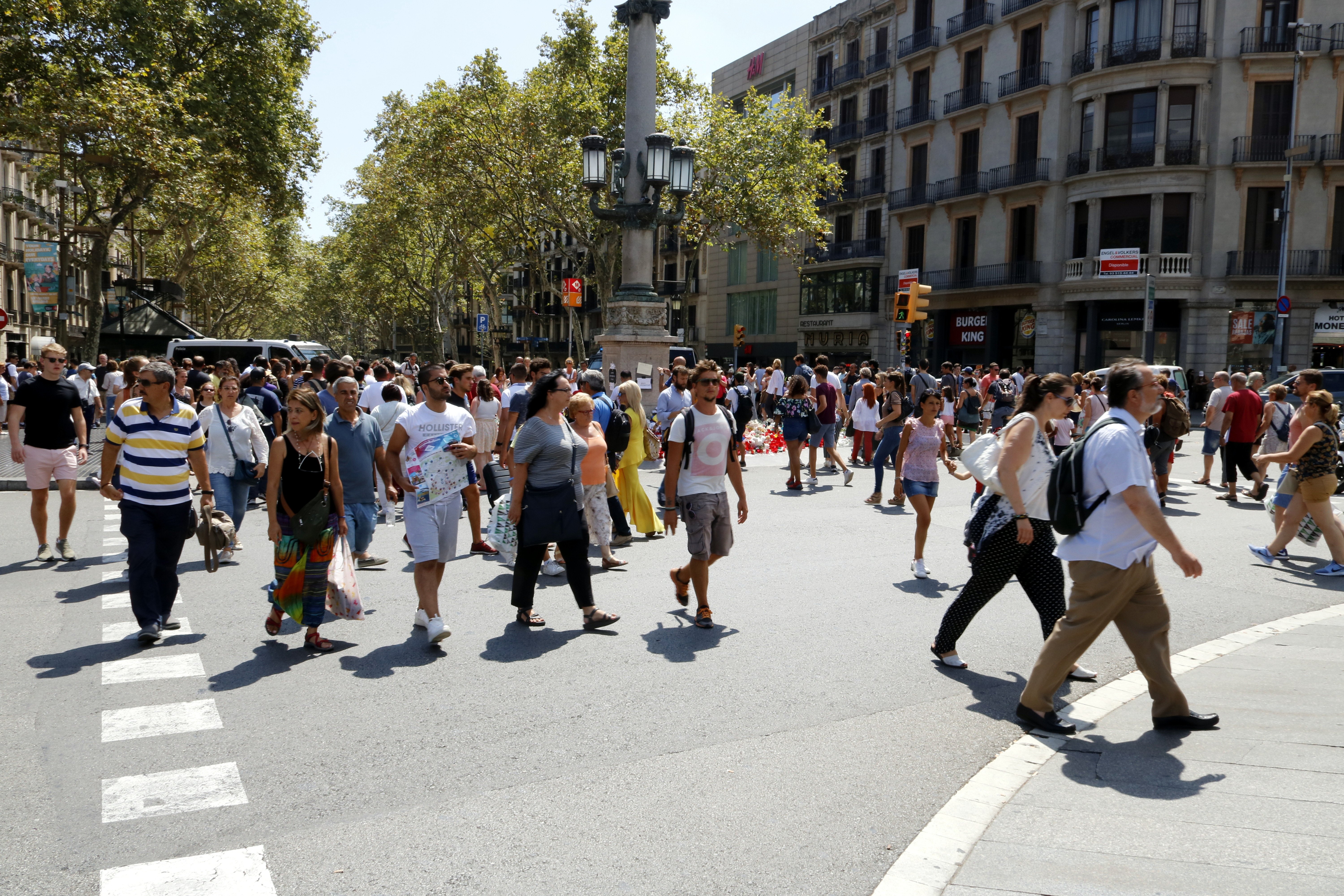 Catalunya lideró la llegada de turistas en España en 2017