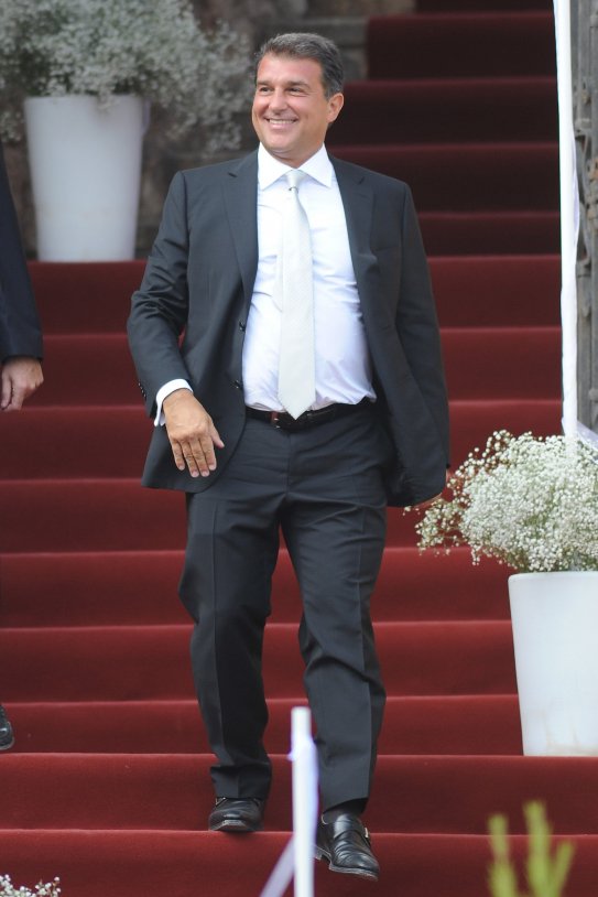Joan Laporta boda  GTRES