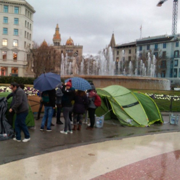 acampada plaça catalunya - gustau nerin