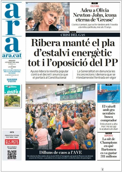 ara portada 9 agost ara portada 9 agost