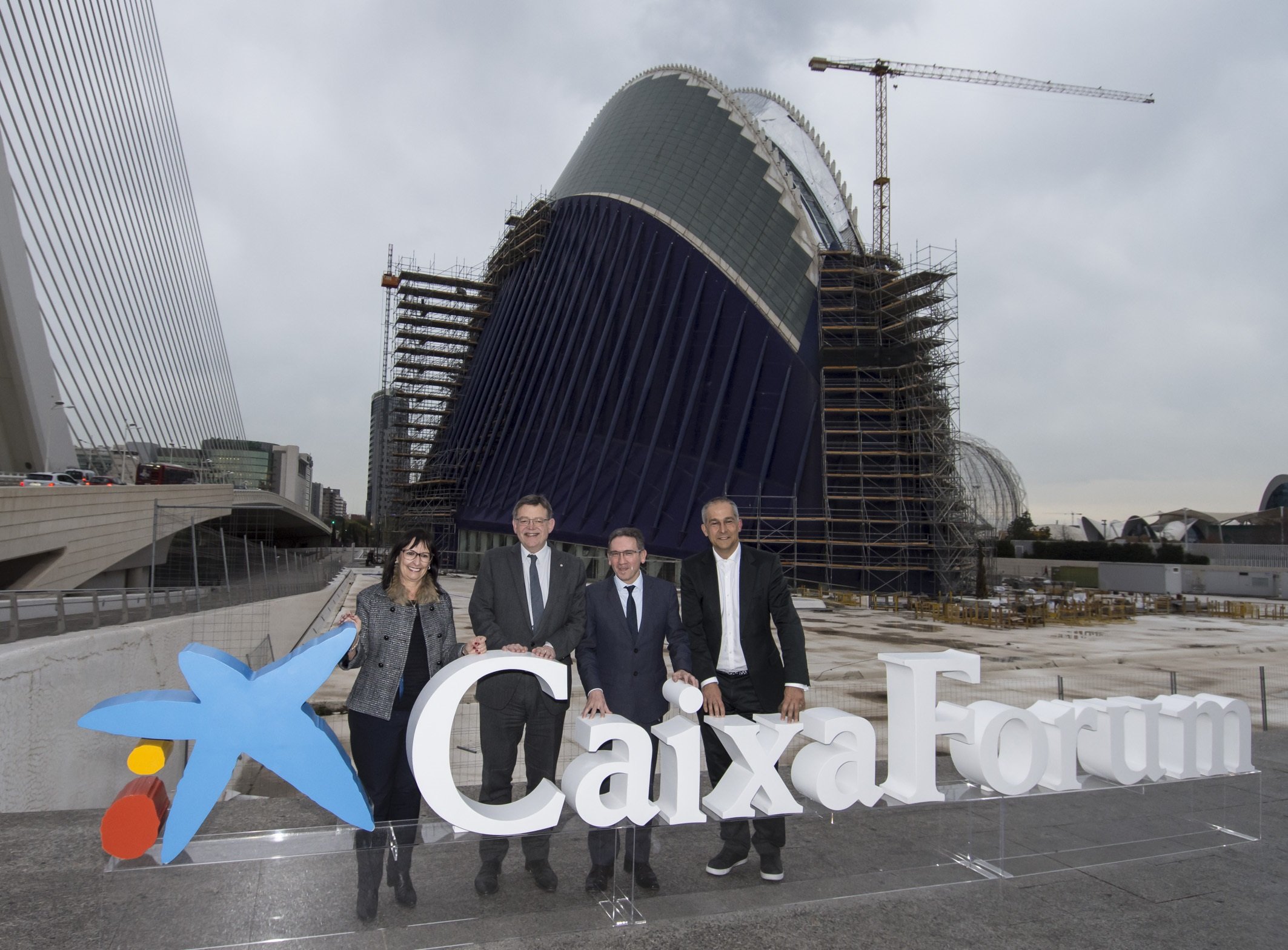 La Caixa resucita el Ágora de València para hacer un CaixaForum