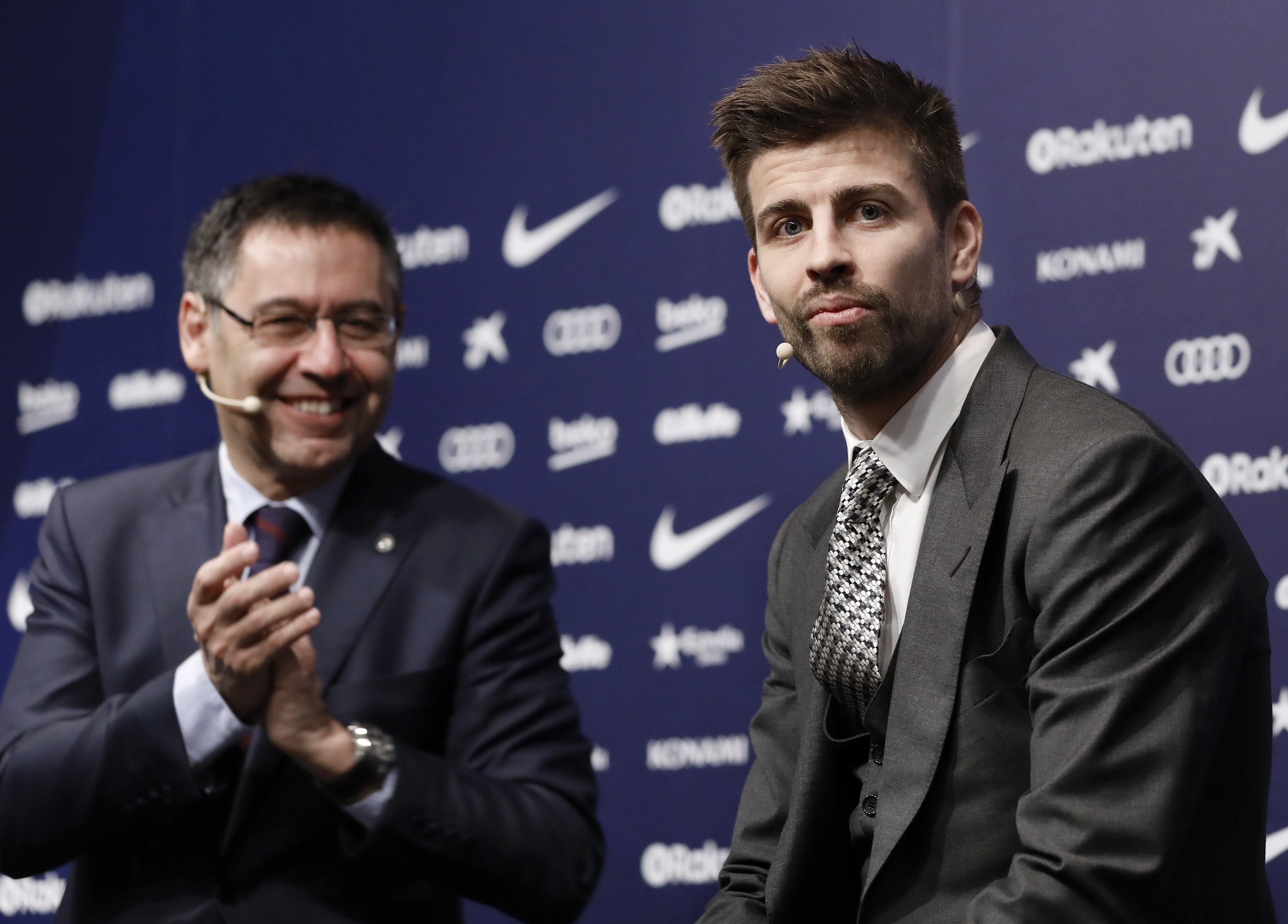 El Barça defiende a Piqué y Busquets: "No incitan a la violencia"