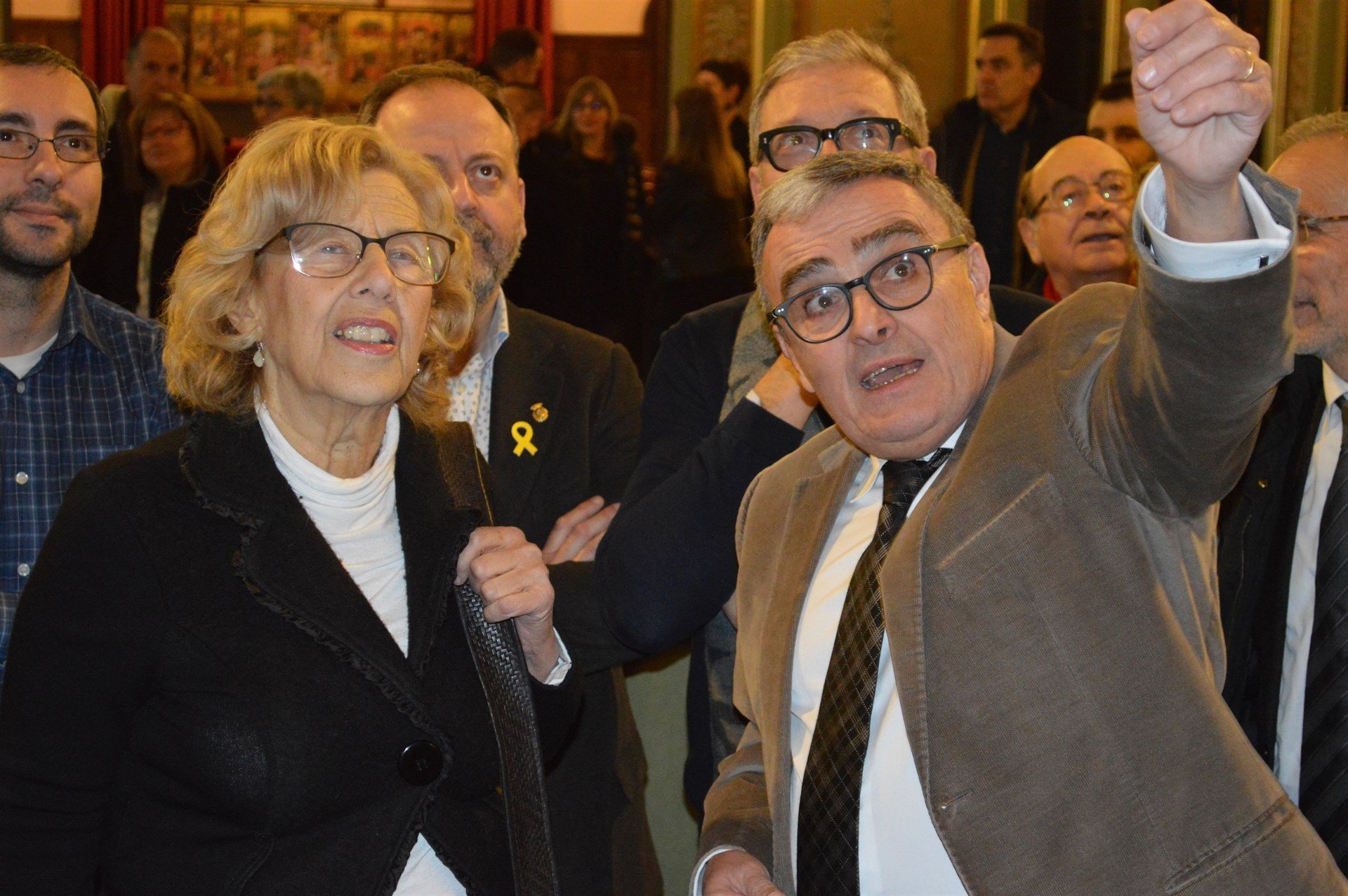 Carmena assegura que els empresonaments estan dificultant la solució política