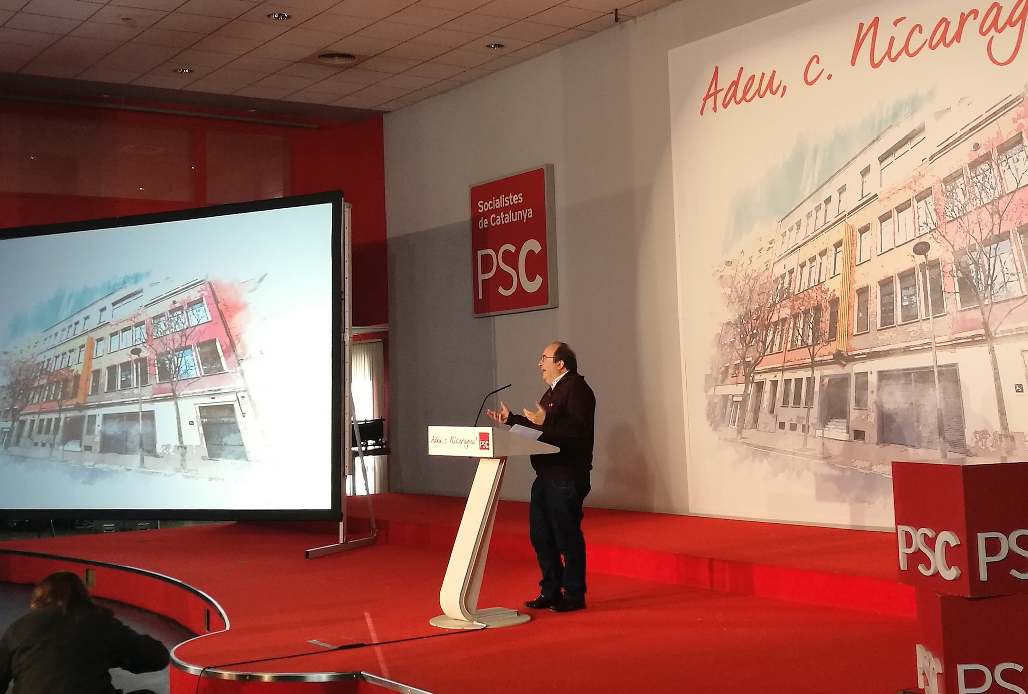 Iceta s'acomiada de Nicaragua reivindicant els valors del PSC per cohesionar Catalunya