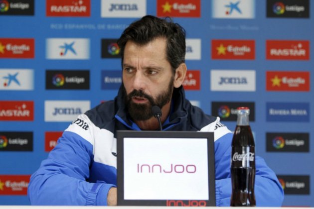 Quique Sanchez Flores previa Espanyol Barça RCDE