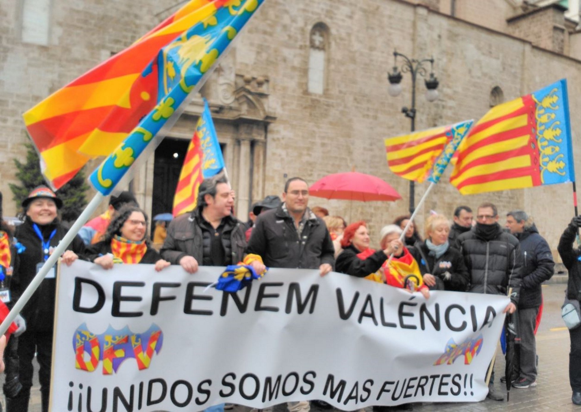 L'anticatalanisme punxa a València
