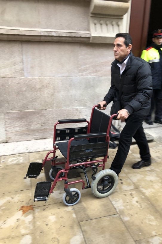 silla de ruedas Felix Millet - Europa Press