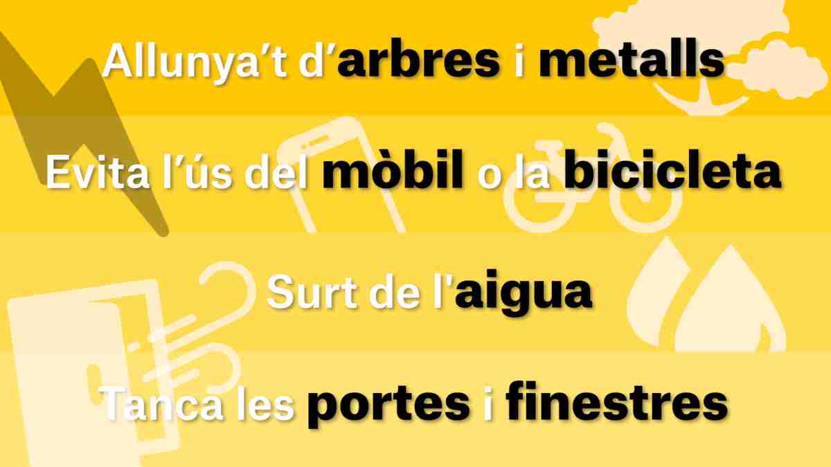 què fer quan trobes una tempesta amb llamps què fer quan trobes una tempesta amb llamps