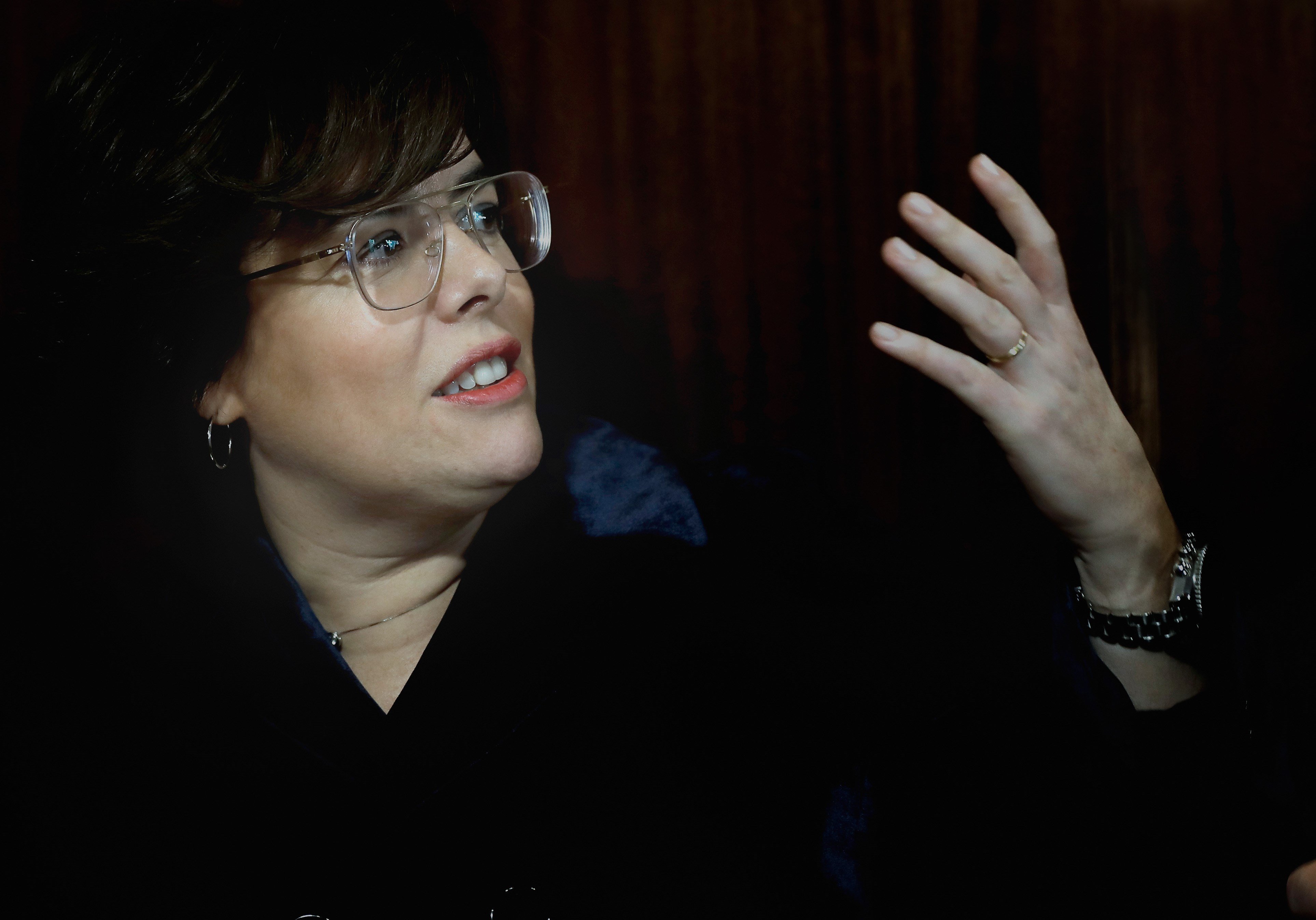 Santamaría trata a Puigdemont de “megalómano absurdo”