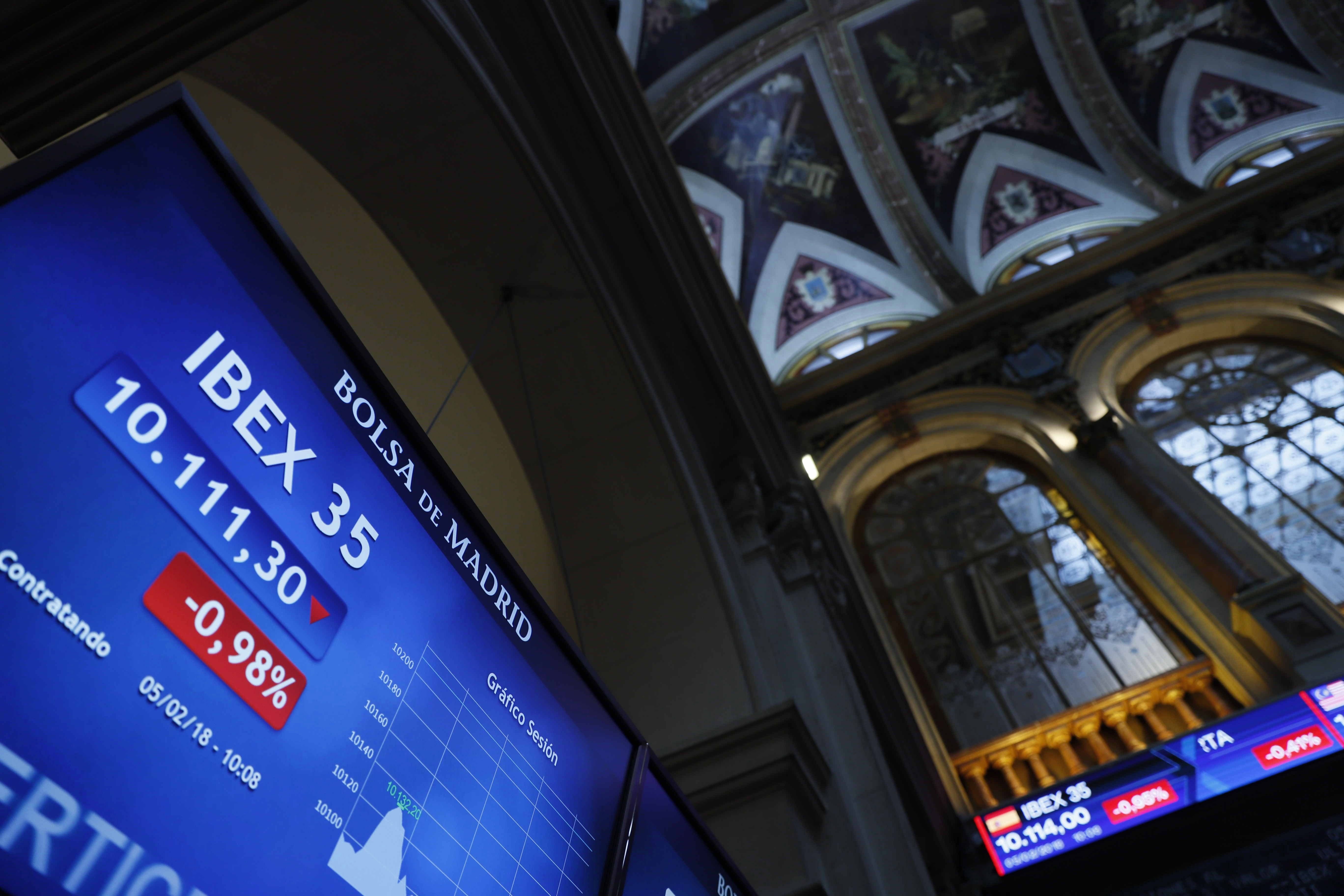 L'Ibex s'encomana de la caiguda de Wall Street