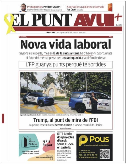 el punto hoy llevada|traída 10 agosto