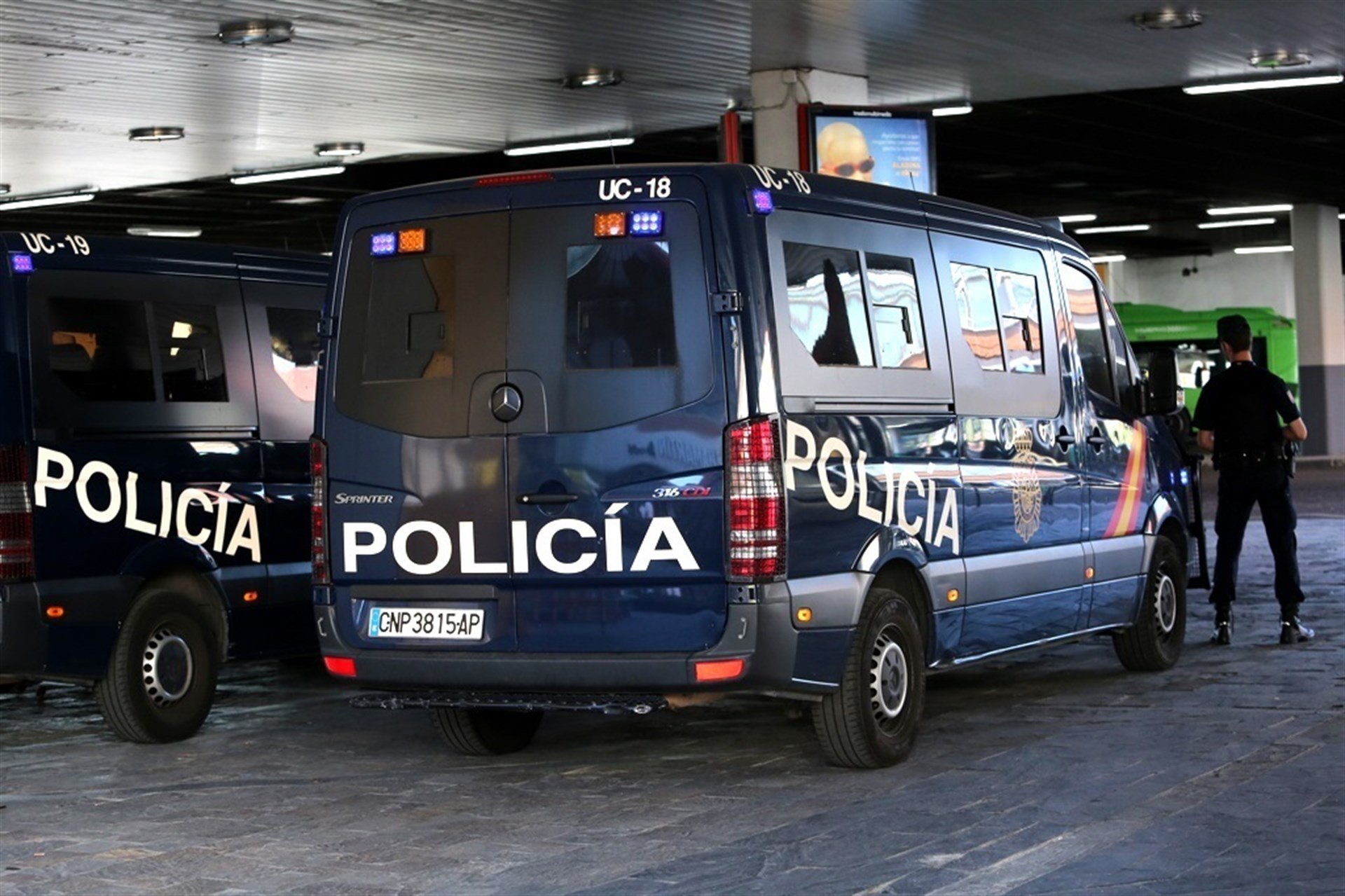 Detingut per agredir sexualment cinc noies a Madrid