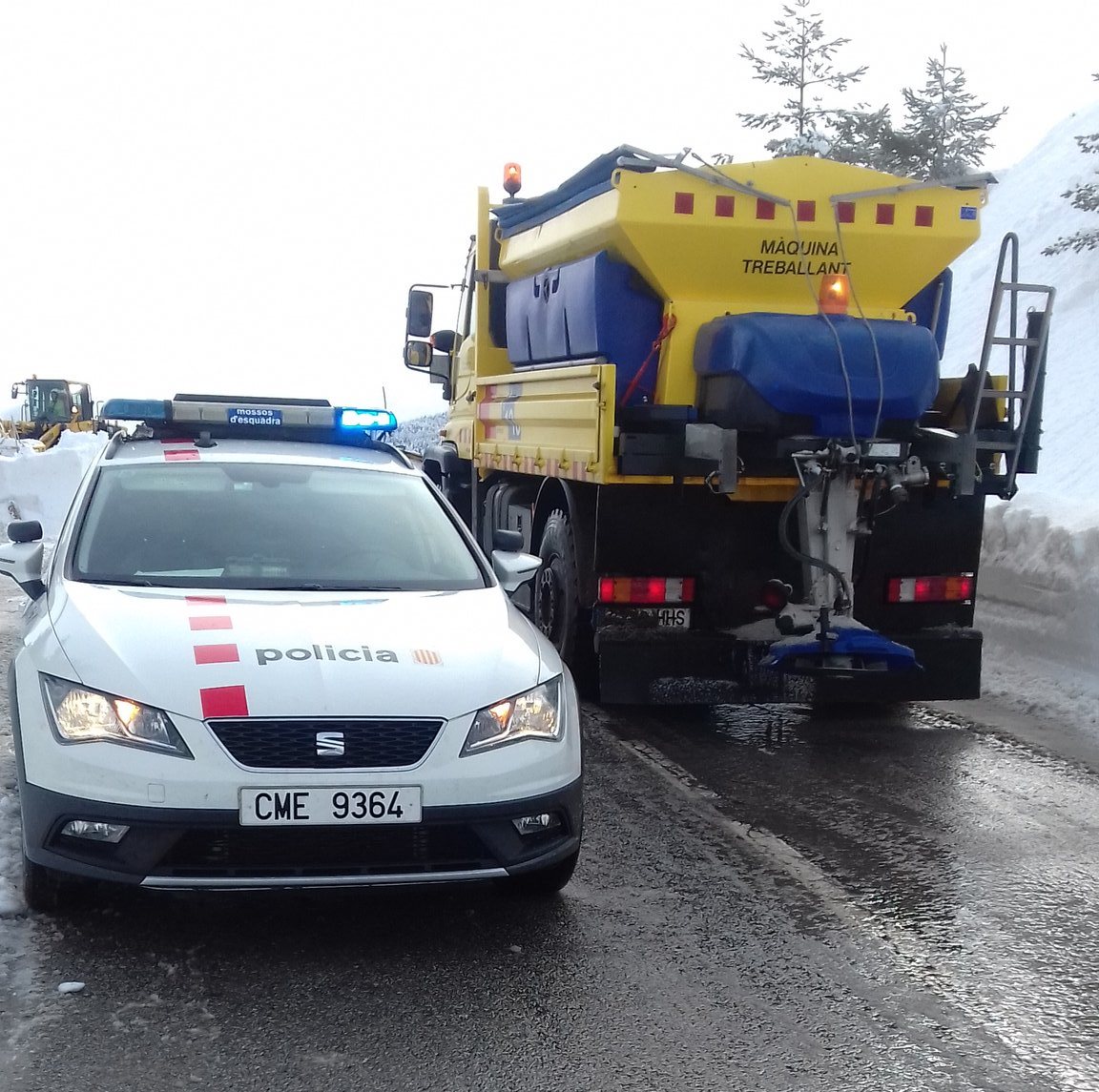 Liberados los niños atrapados por la nieve en una casa de colonias